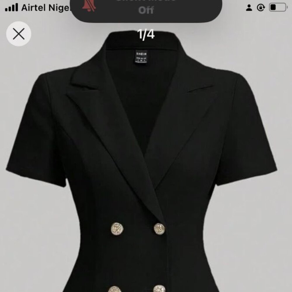 black dress
